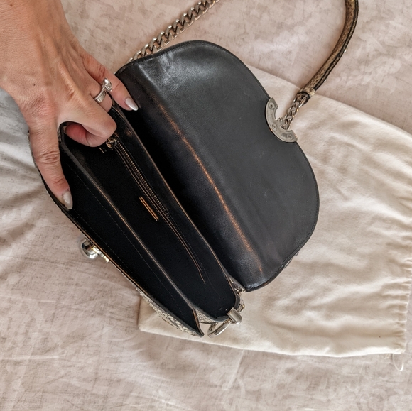 Prada 💎 Python & Ayers Arcade Bag - Picture 6 of 11